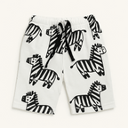 Unisex Zebra Print Coord Set for Kids – Summer Two-Piece Outfit
