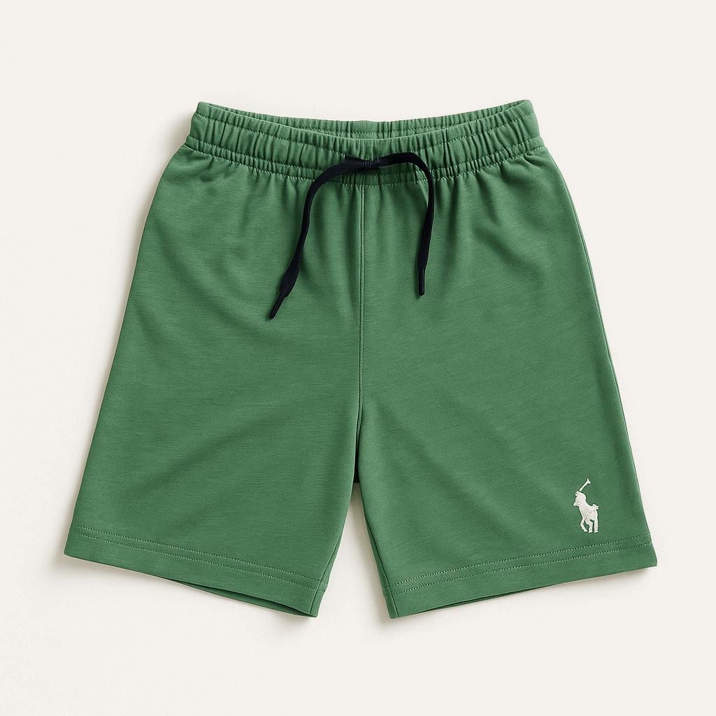 Boys Dinosaur Print Two-Piece Summer Set – Green Cotton Coord