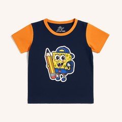 Imported SpongeBob T-Shirt – Cotton Tee 1–9 Yrs | Lil Cubs PK