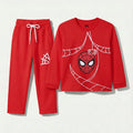 Red Spider Web Summer Coord Set (2-Piece) - Lil' Cubs